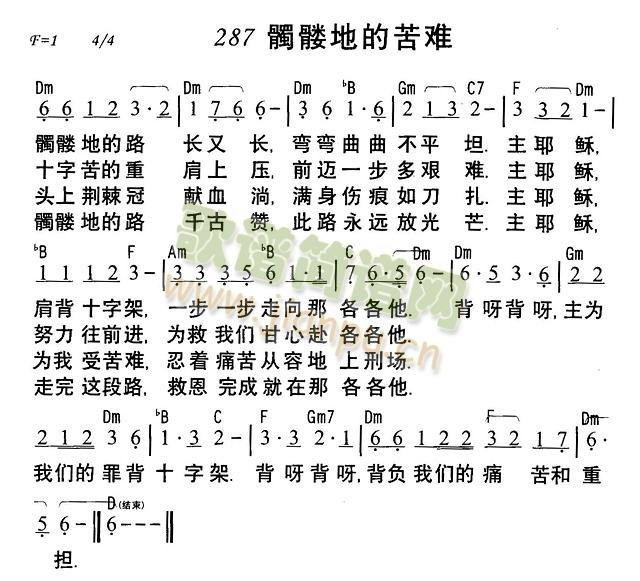 髑髅地的苦难