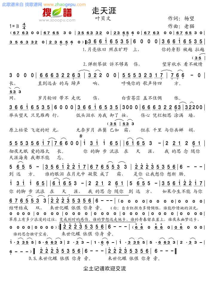 走天涯