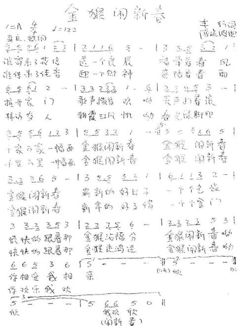 金猴闹新春