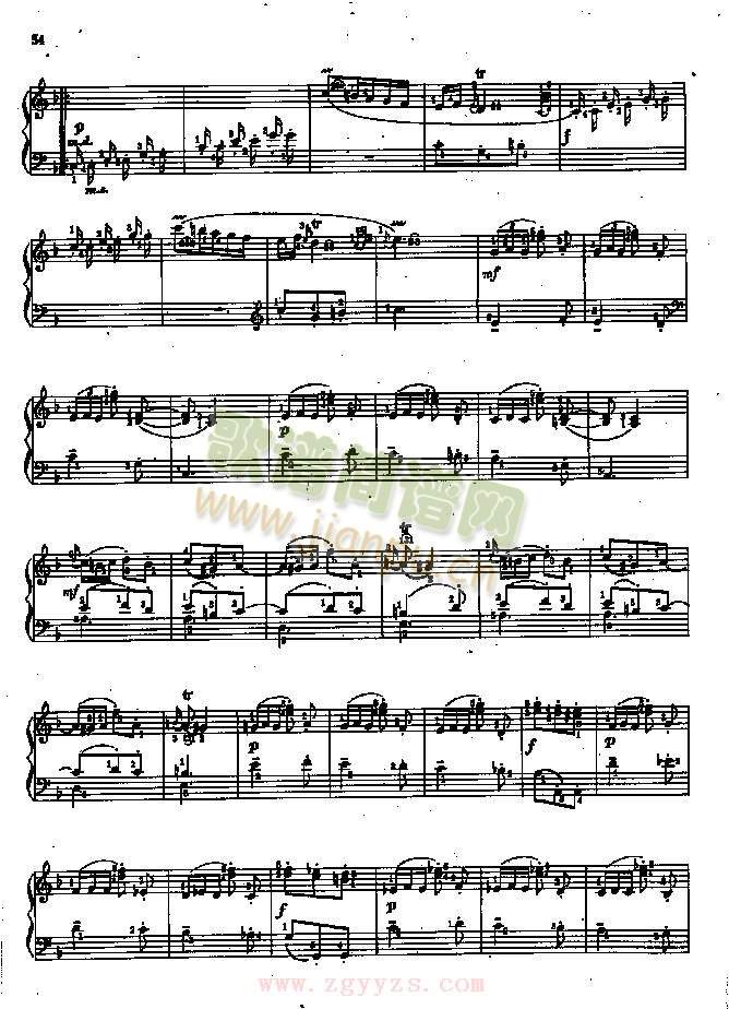 斯卡拉蒂奏F大调奏鸣曲 作品：K,17