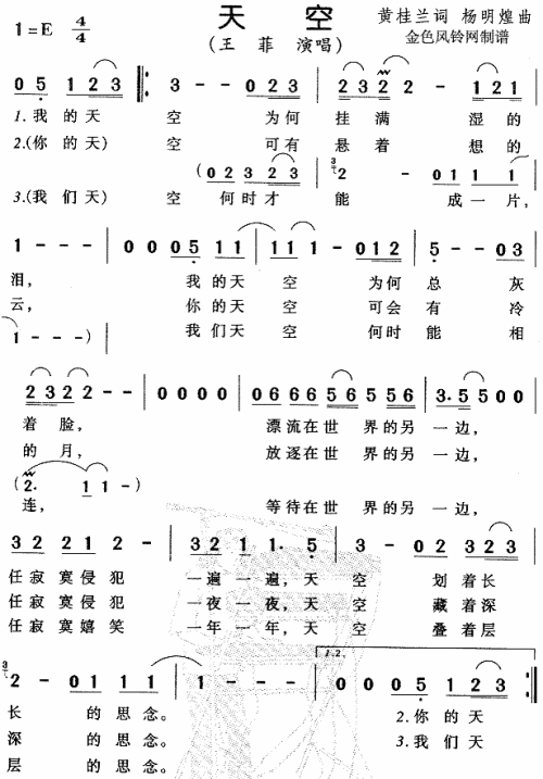 天空