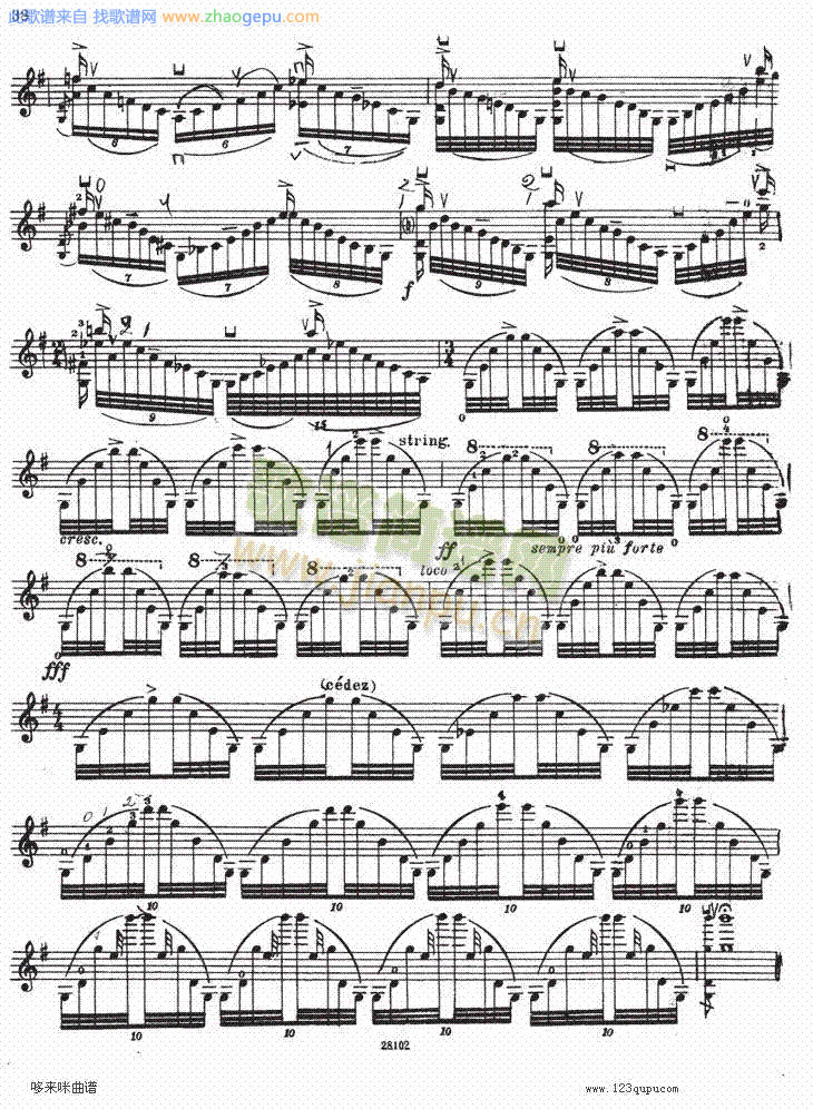 伊萨伊小提琴奏鸣曲（sonate No5）