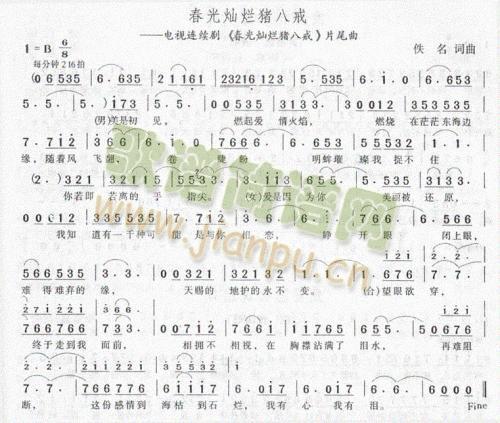 阳光灿烂猪八戒