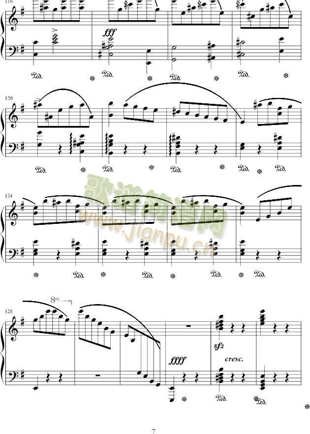 肖邦e小调圆舞曲