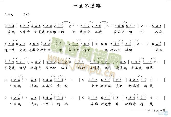 一生不迷路