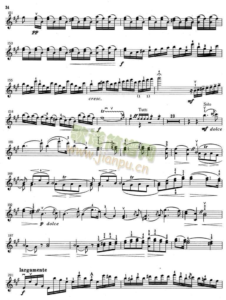 维奥蒂协奏曲第二十二协奏曲(a小调)第一乐章1-5