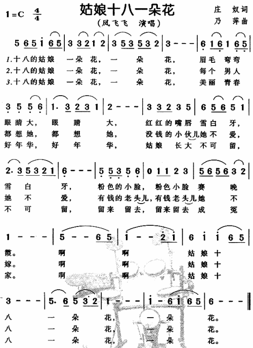 姑娘十八一朵花