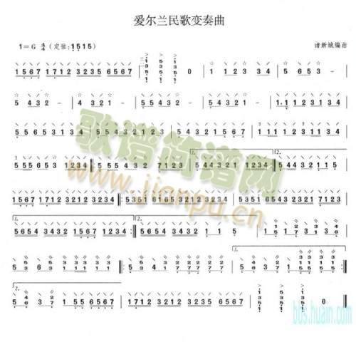 爱尔兰民歌变奏曲