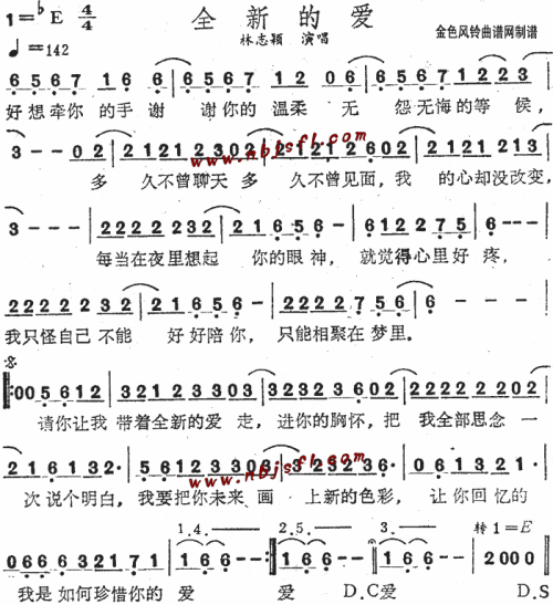 全新的爱