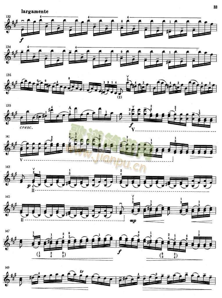 维奥蒂协奏曲第二十二协奏曲(a小调)第一乐章1-5