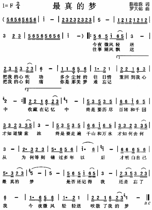 最真的梦