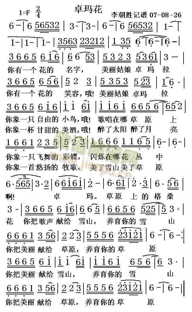 卓玛花