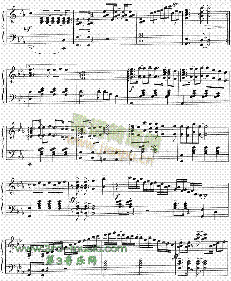 突如其来的爱情故事(日剧东京爱情故事主题曲)[钢琴曲谱]