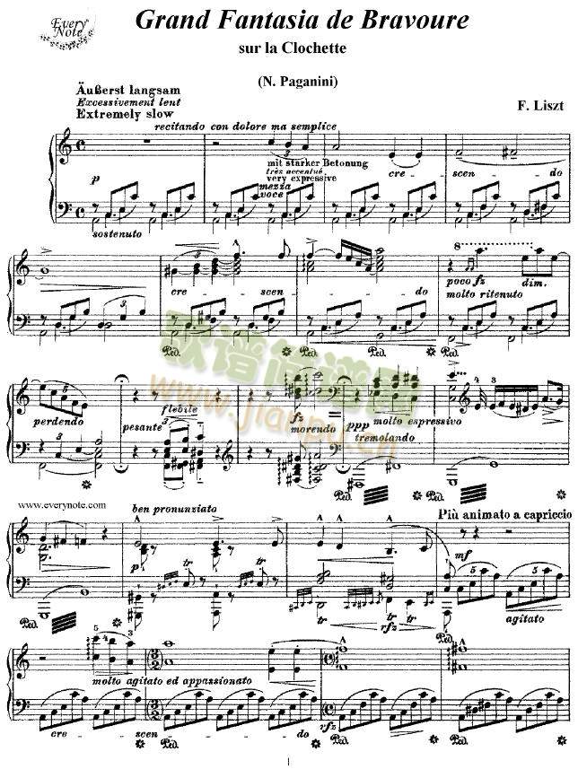 李斯特钟声大幻想曲1-8