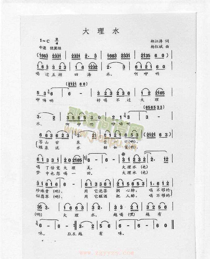 大理水