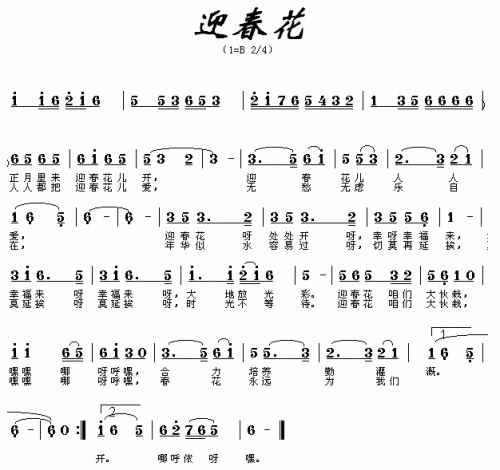迎春花