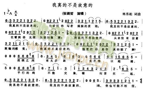 我真的不是故意的－－可听