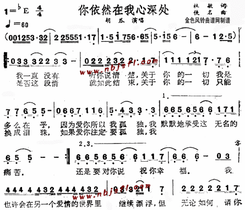 你依然在我心深处----可听