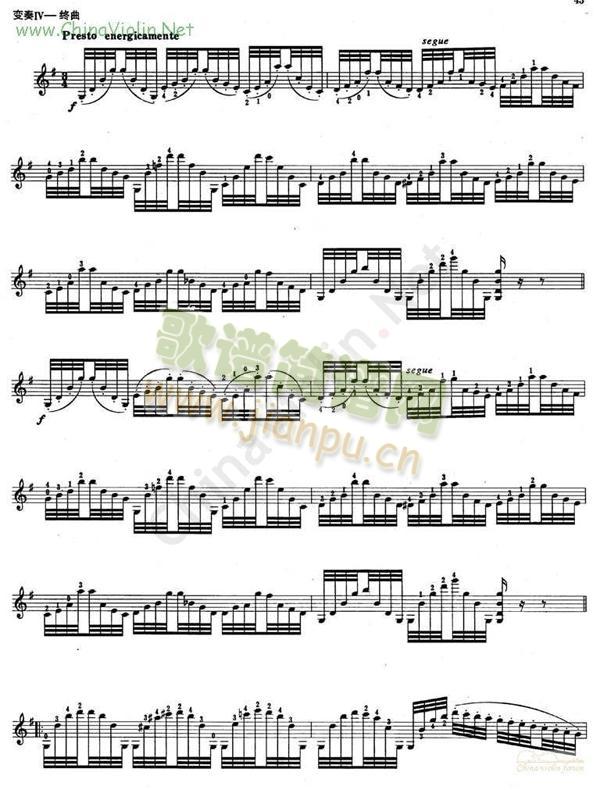 帕格尼尼上帝保佑国王变奏曲Op.9