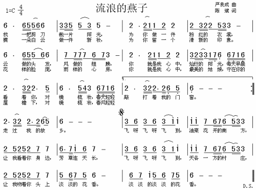 流浪的燕子