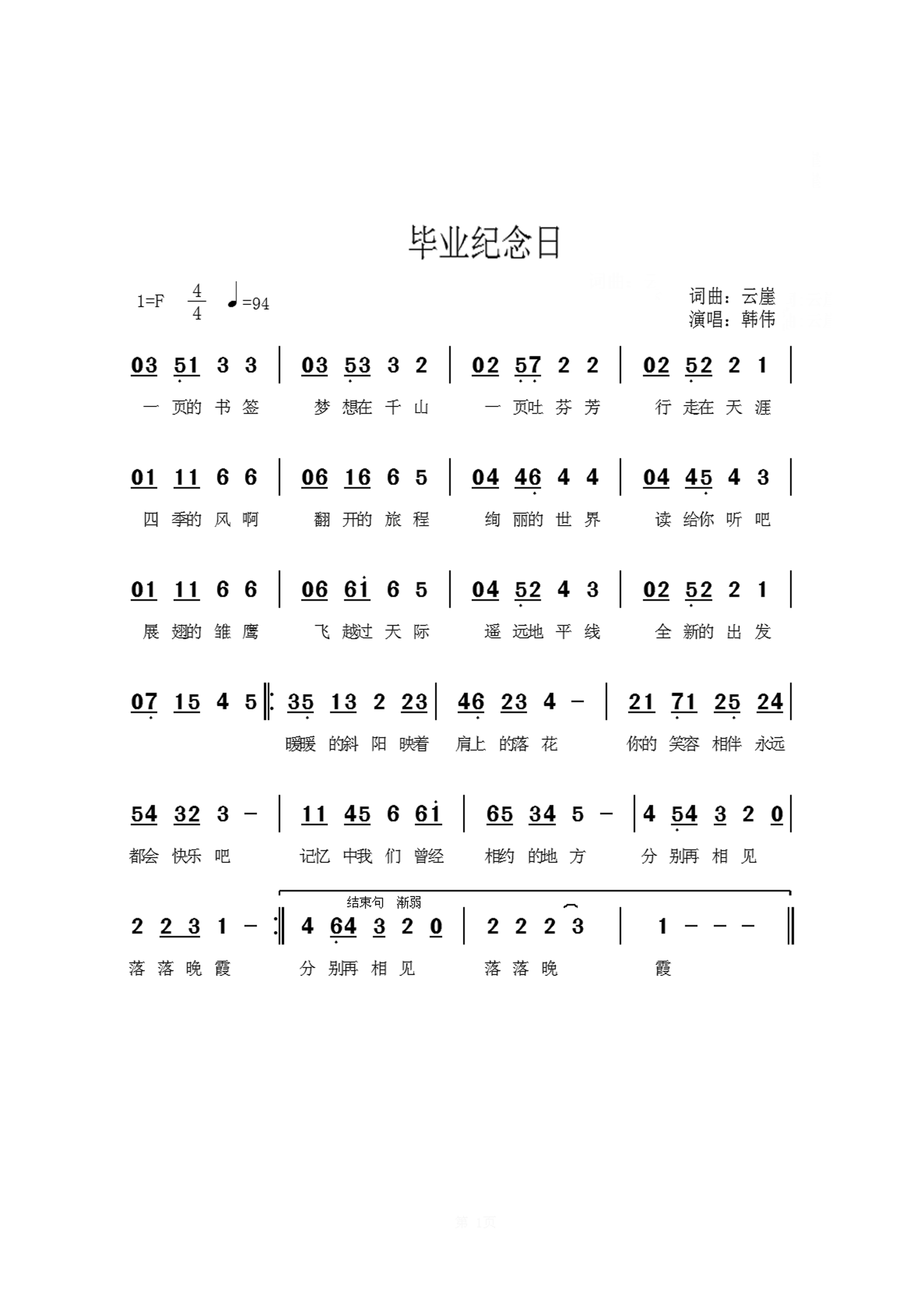 毕业纪念日