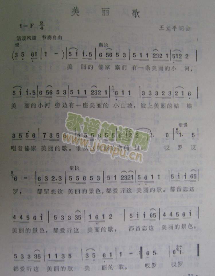 美丽歌