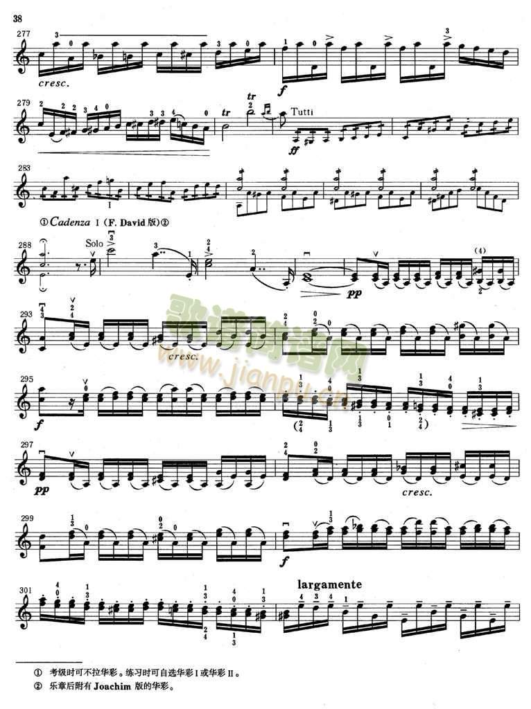 维奥蒂协奏曲第二十二协奏曲(a小调)第一乐章6-10