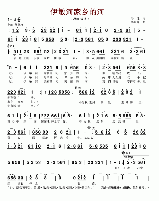 伊敏河家乡的河
