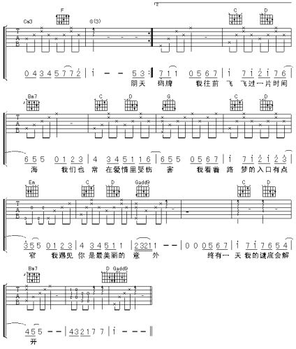 遇见(电影向左走向右走主题歌)