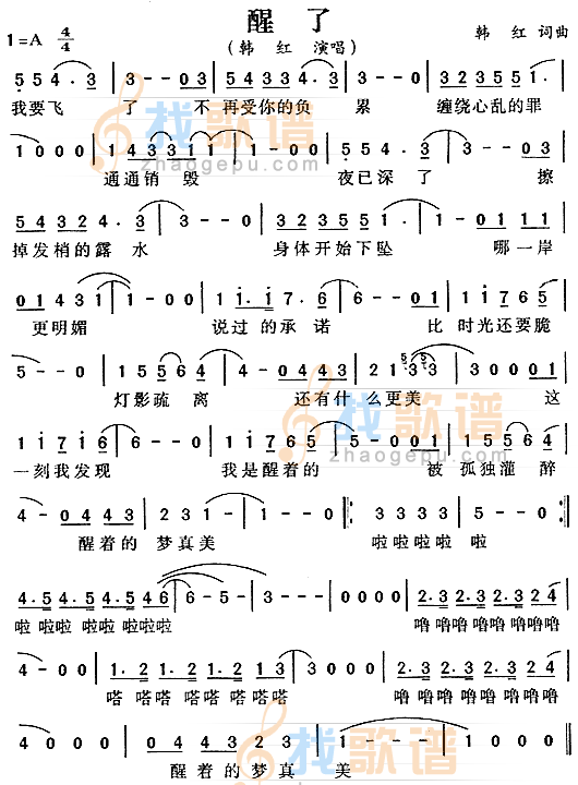 醒了