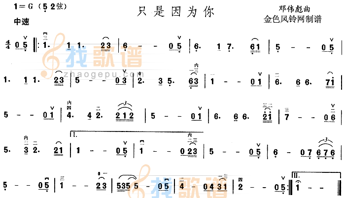 只是因为你