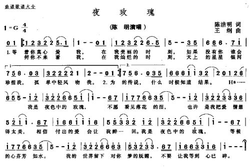 夜玫瑰