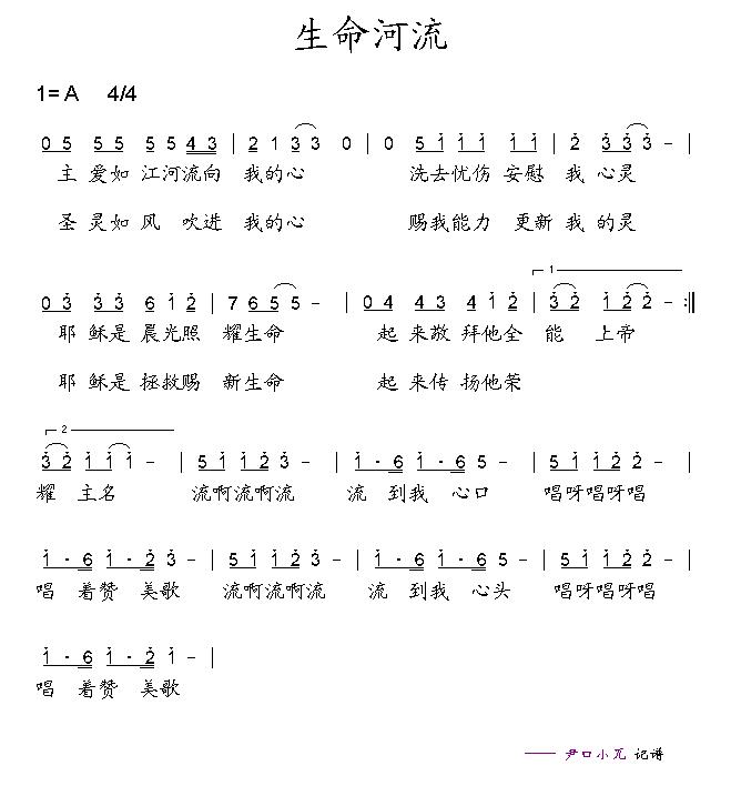 生命河流