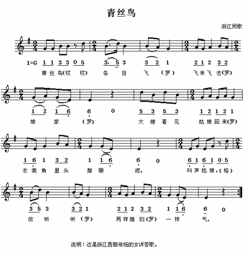 青丝鸟