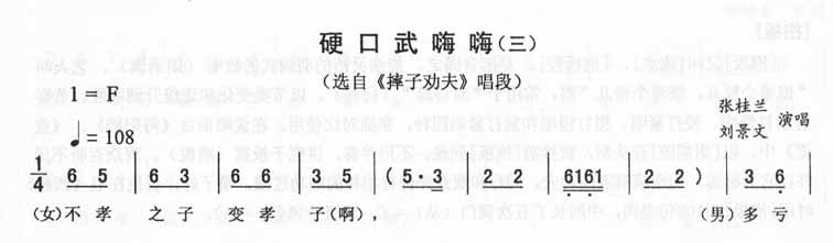 硬口武嗨嗨(三)_<摔子劝夫>二人转