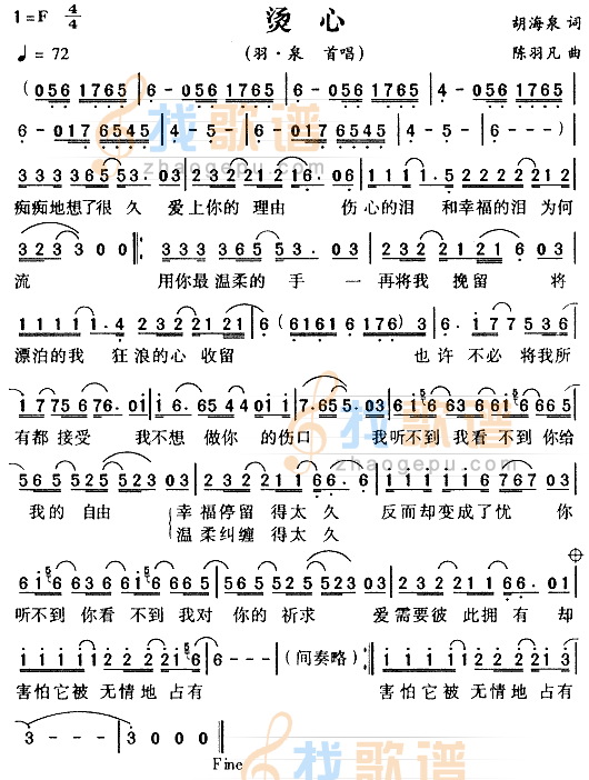 烫心