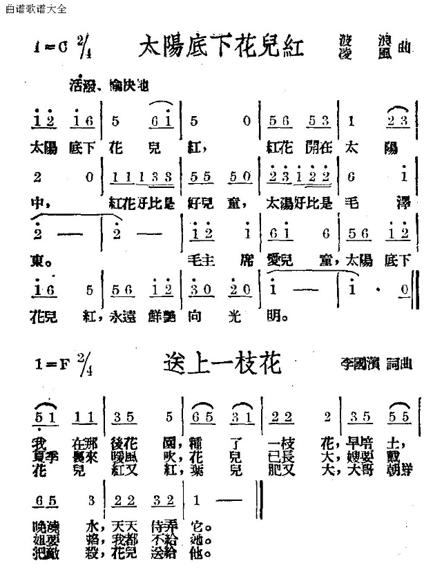 太阳底下花儿红
