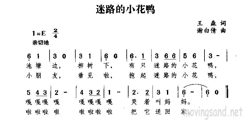 迷路的小花鸭