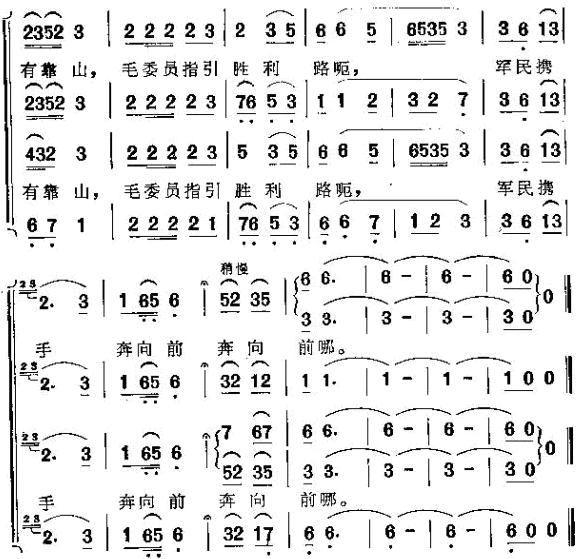 三湾来了毛委员