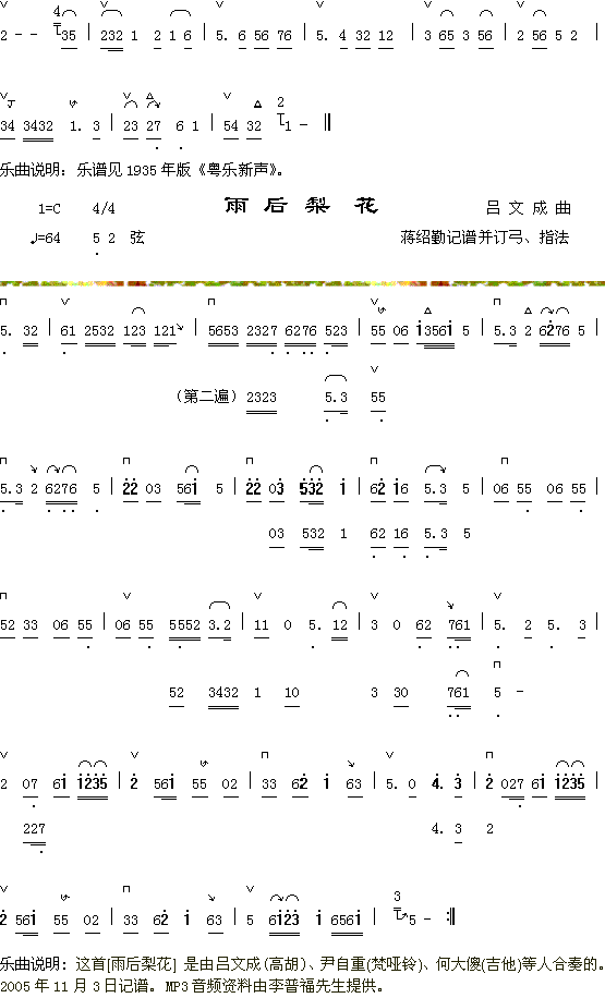 风动帘铃2+雨后梨花（1）