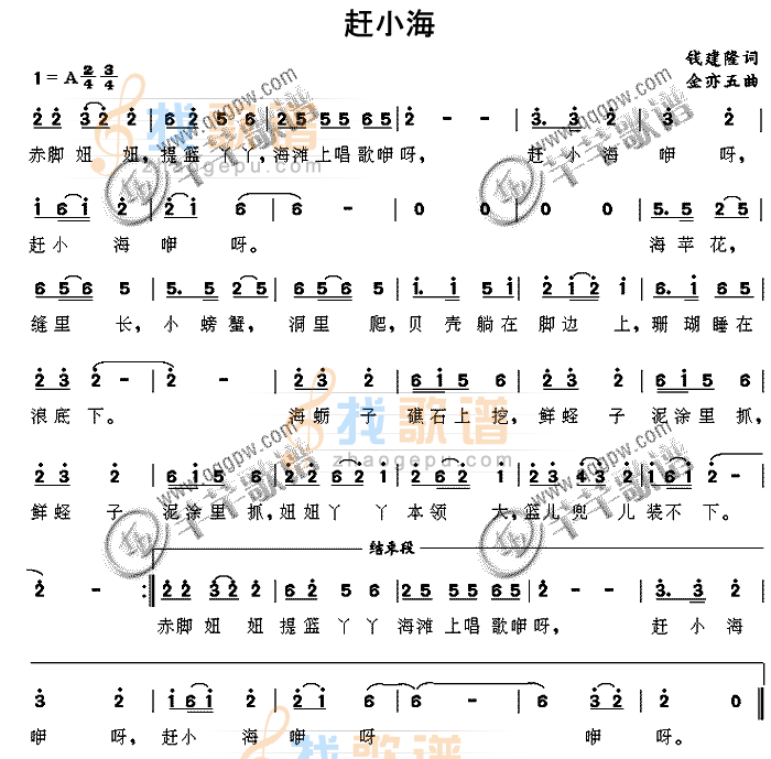 赶小海
