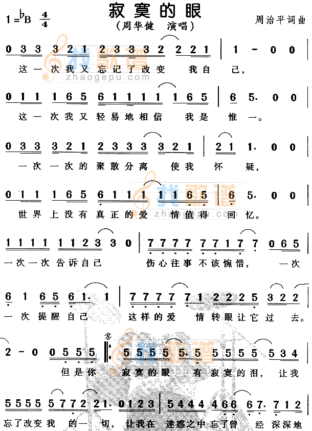 寂寞的眼