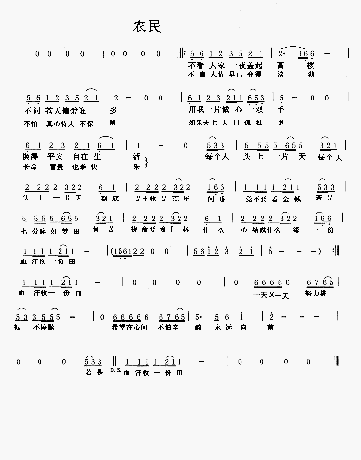 农民（国语版）BEYOND