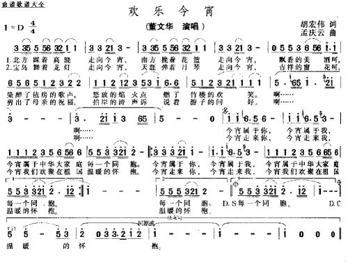 欢乐今宵