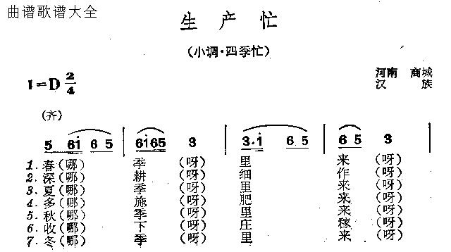 生产忙