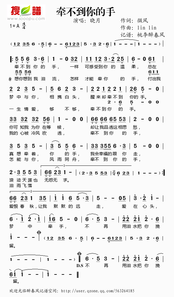 牵不到你的手
