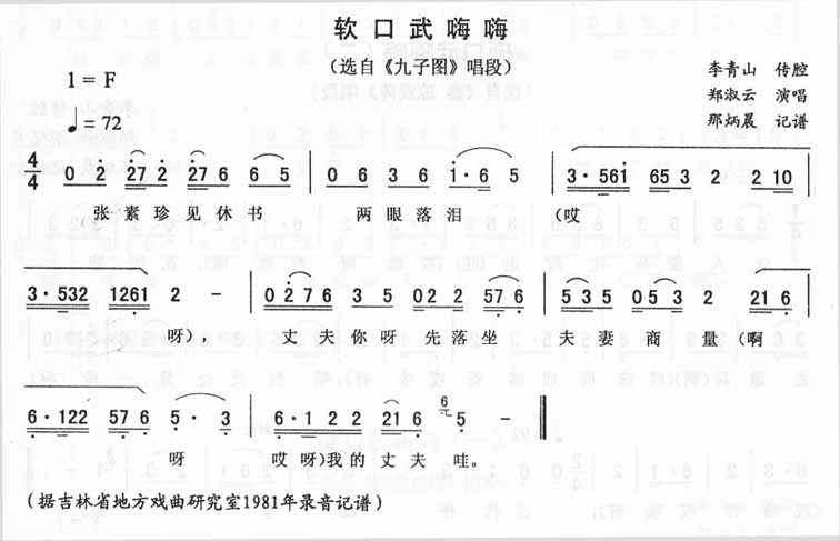 软口武嗨嗨_<九子>二人转