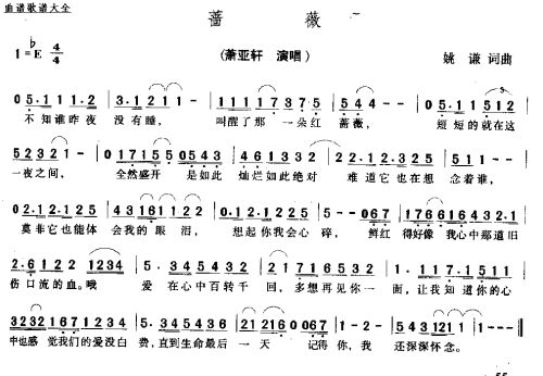 蔷薇