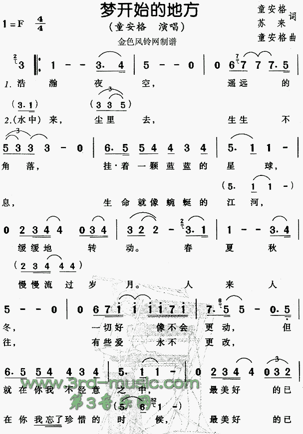 梦开始的地方