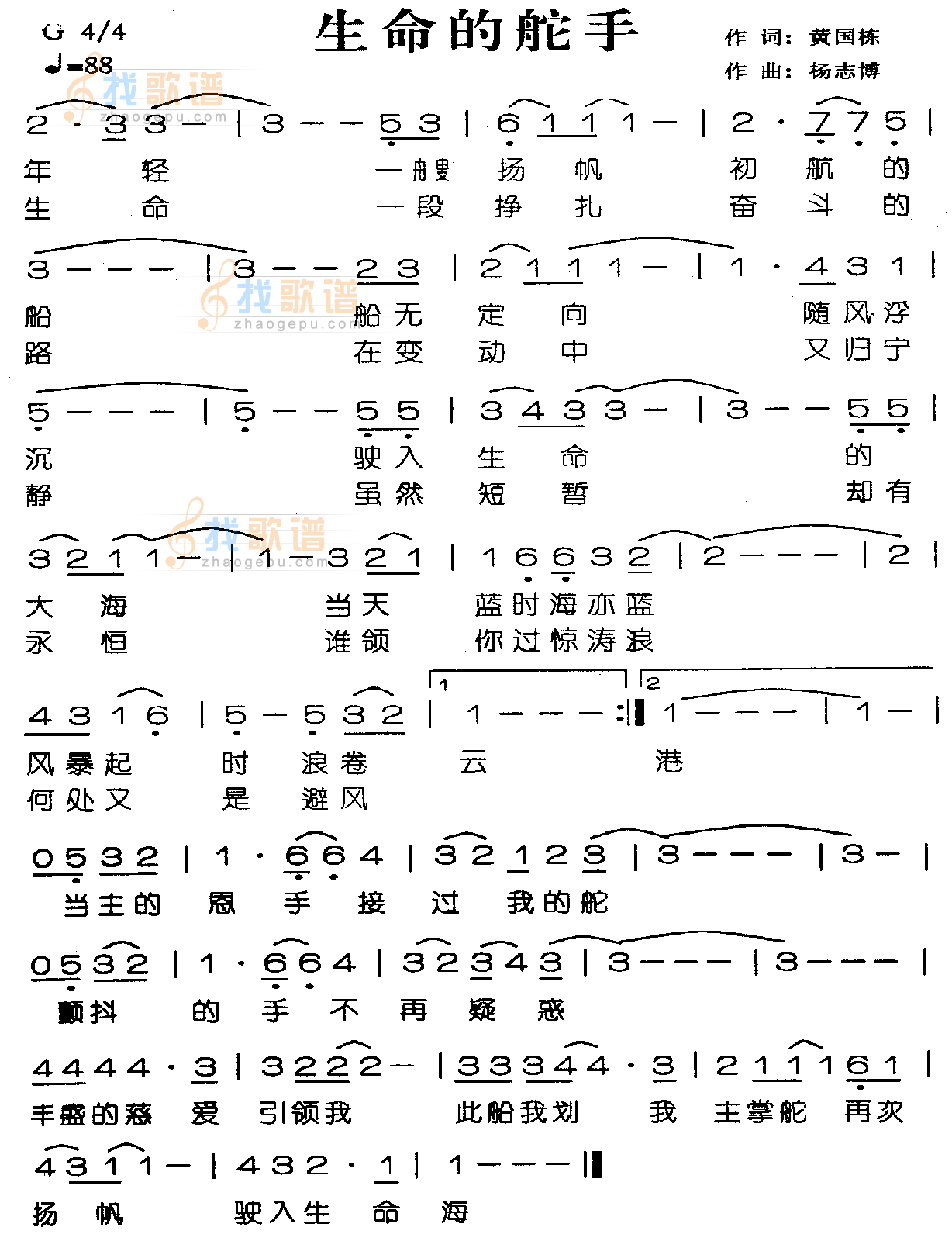 生命的舵手